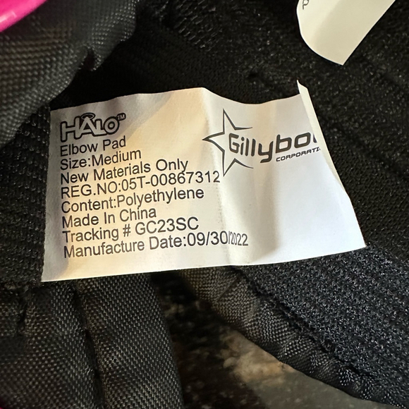 Kids Halo Jr. Protective Gear Set S/M Black Pink/Purple 4 total sets Lot Bundle - Picture 13 of 14